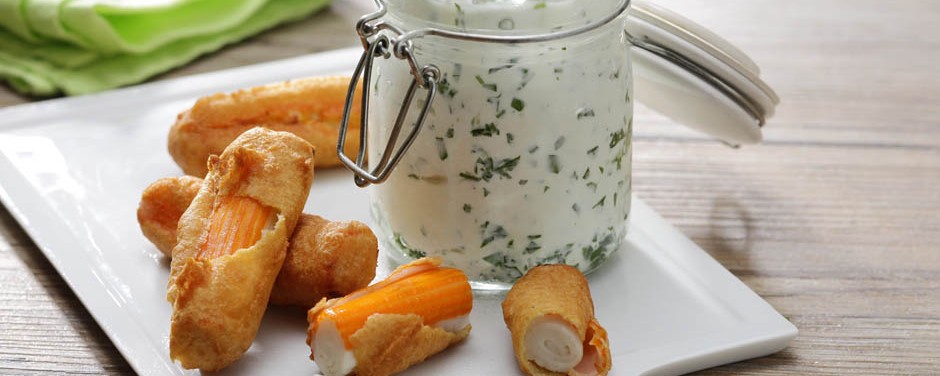 Crousti Surimi et sa cervelle de canut