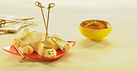 Feuille de céleri surimi Lamelles céleri croquant - surimi curry