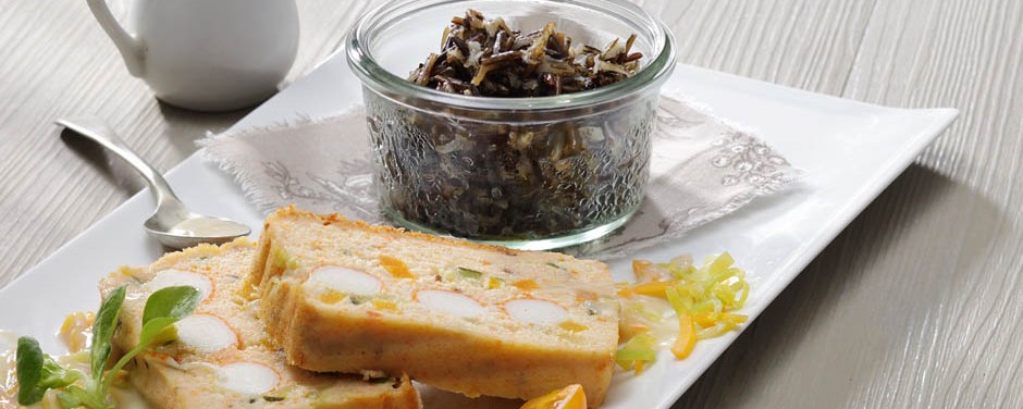 Terrine surimi sauce waterzooï